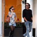 Lily Collins and Matt Easton Out in West Hollywood (November 3, 2014)