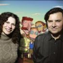 Creator-producer Arlene Klasky and Gabor Csupo in Paramount's The Wild Thornberrys Movie - 2002