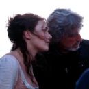 Kate Winslet and director Philip Kaufman on the set of Fox Searchlight's Quills - 2000