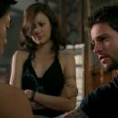 (Center) Caroline Cheong as Victoria with (right) Jason Behr as Jake Sawyer in Ghost House Pictures' The Tattooist.
