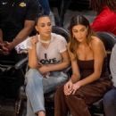 Kim Kardashian – With Kris Jenner and Sarah Staudinger at the Lakers game