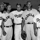 Jackie Robinson, Larry Doby, Don Newcombe, Luke Easter & Roy Campanella
