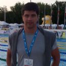 Ukrainian male freestyle swimmers
