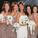 Gail Elliott's Wedding: Cindy Crawford, Helena Christensen, Gail, Yasmin LeBon