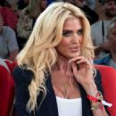 Victoria Silvstedt – Basket ball match between AS Monaco and Bayern Munich in Monaco