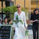 Nicky Hilton – Seen in floral dress during stroll through Soho – New York