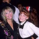 Emily Schulman and her mother at the 1989 Young Artists Awards