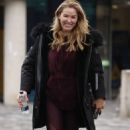 Claire Sweeney – Training for upcoming series of Dancing On Ice in London