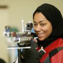 Qatari female sport shooters