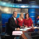 Ron Magers, Tracy Butler & Kathy Brock In The Channel 7 News Room