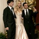 Gwyneth Paltrow with Fernando Bovaram and Alejandro Amenabar - The 77th Annual Academy Awards (2005)