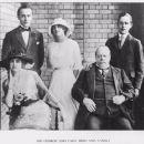 George Reid with wife Florence and their children (left to right) Douglas, Thelma and Clive, in London, 1915