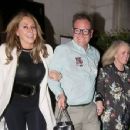 Carol Vorderman – With Sally Lindsay Night out at Scott’s restaurant in Mayfair