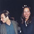 Christian Slater and Christy Turlington