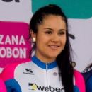 Colombian track cyclists
