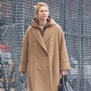 Claire Danes – Seen makeup-free while out in NY
