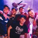 Neymar enjoyed a white party as he closed the book on 2018 on Monday night