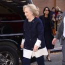 Hillary Clinton – Leaving the studios of The View show in New York City