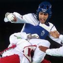 Iranian male taekwondo practitioners
