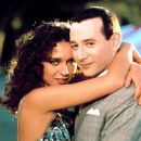 Paul Reubens and Valeria Golino