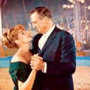 Rita Hayworth and John Wayne