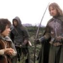 Elijah Wood as Frodo Baggings and David Wenham as Faramir in New Line Cinema's "The Lord of the Rings: The Two Towers" (2002)