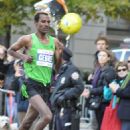 Ethiopian male marathon runners