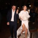 Bianca Balti – Seen with her fiance Helly Nahmad and the family in Milan