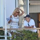 Victoria Silvstedt – Seen on a terrace of the Hotel du Cap-Eden-Roc in Antibes