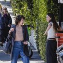 Milla Jovovich – With her daughter Ever Anderson at Chateau Marmont in Los Angeles