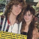 Frank and Lisa Hannon at the World Series Of Rock on Memorial Day Weekend 1989