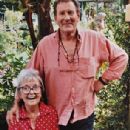 Devoted: Stuart with Joan at their garden centre in 2008
