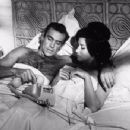 Zena Marshall and Sean Connery
