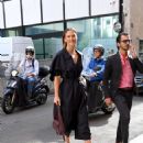 Bar Refaeli – Arrives at Milan Fashion Week 2023