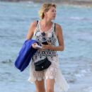 Giulia Siegel – Spotted at A Beach In Formentera