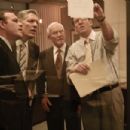 (L-r) TOM PAPA as Mick Andreas, CLANCY BROWN as Aubrey Daniel, TOM SMOTHERS as Dwayne Andreas and DANIEL HAGEN as Scott Roberts in Warner Bros. Pictures', Participant Media's and Groundswell Productions' offbeat comedy 'The Informant!,&#39