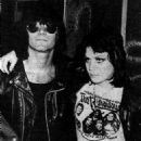 Joan Jett and Dee Dee Ramone
