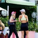 Marla Maples – With daughter Tiffany Trump out in Miami Beach