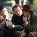 Charlize Theron as Gilda Besse, Filmmaker John Duigan, and Stuart Townsend as Guy Malyon