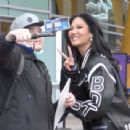 Kimora Lee Simmons – Arrives at the Lakers game at the Crypto.com Arena in L.A