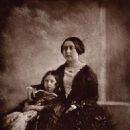 Queen Victoria with her eldest daughter Princess Victoria