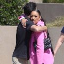Tia Mowry – Spotted after meeting