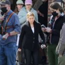 Ellen Pompeo – Filming Grey’s Anatomy Season 20 filming in Los Angeles