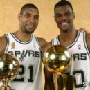 Twin_Towers_(San_Antonio_Spurs) David Robinson and Tim Duncan