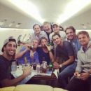 F1 drivers take time out on flight from Russian Grand Prix to relax after tough week following Jules Bianchi horror crash