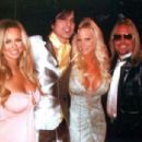 Vince Neil and Lia Gerardini w/ Tommy Lee