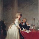Portrait of Antoine-Laurent Lavoisier and his wife by Jacques-Louis David, ca. 1788