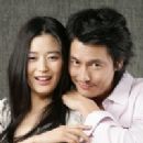 Woo-sung Jung and Gianna Jun