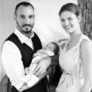 Kendra&Prince Rahim with their child