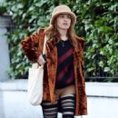 Josephine De La Baume – Steps out in London’s Notting Hill